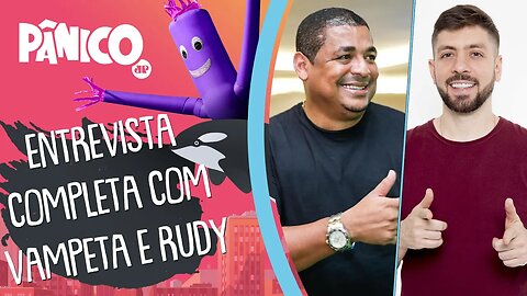 Assista à entrevista com Vampeta e Rudy Landucci na íntegra