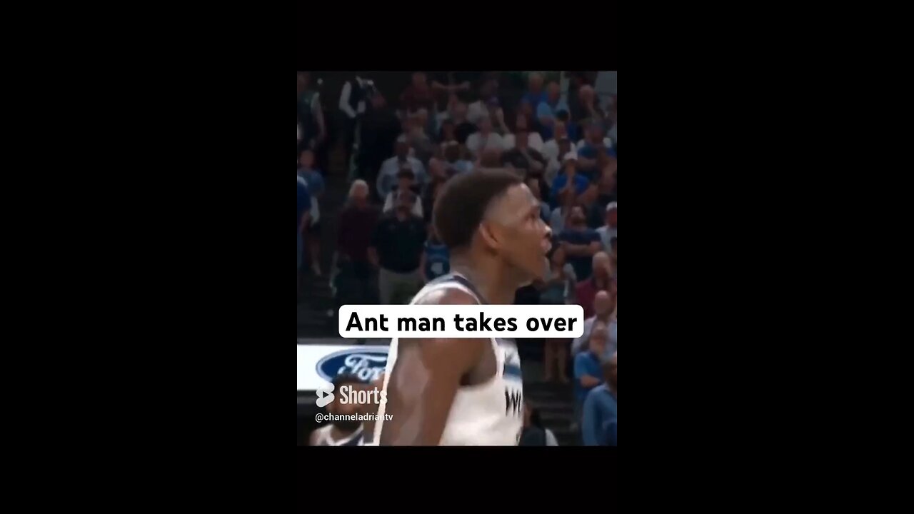 Ant man takes over #shorts #basketball #basketballshorts #nba #nbaplayoffs #sportsnews #sports