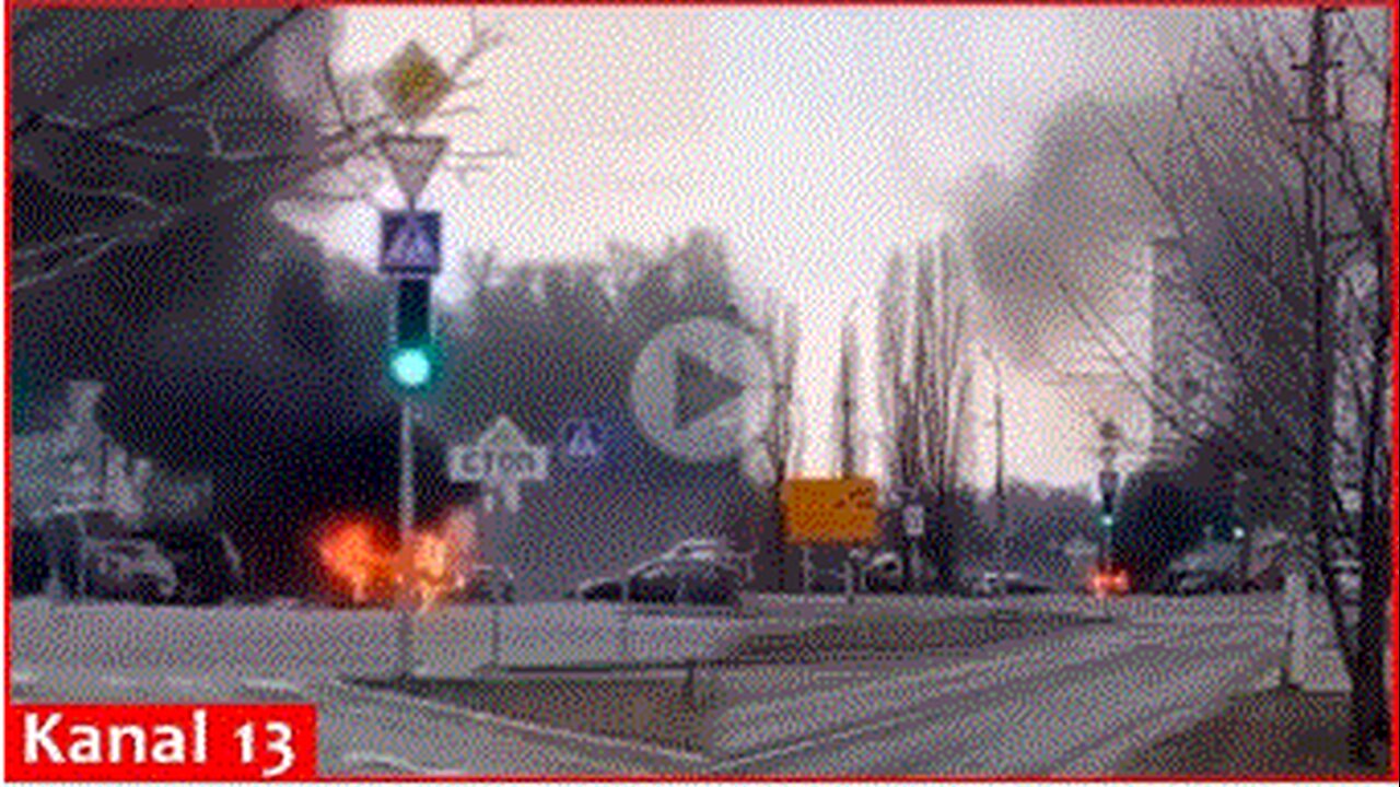 Images from Russia's Belgorod region, where Ukraine fired successive rockets