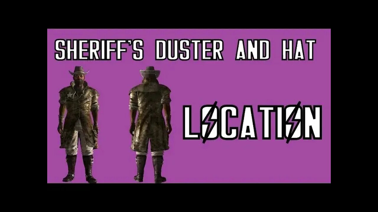 How to Get Sheriff's Duster and Hat in Fallout New Vegas