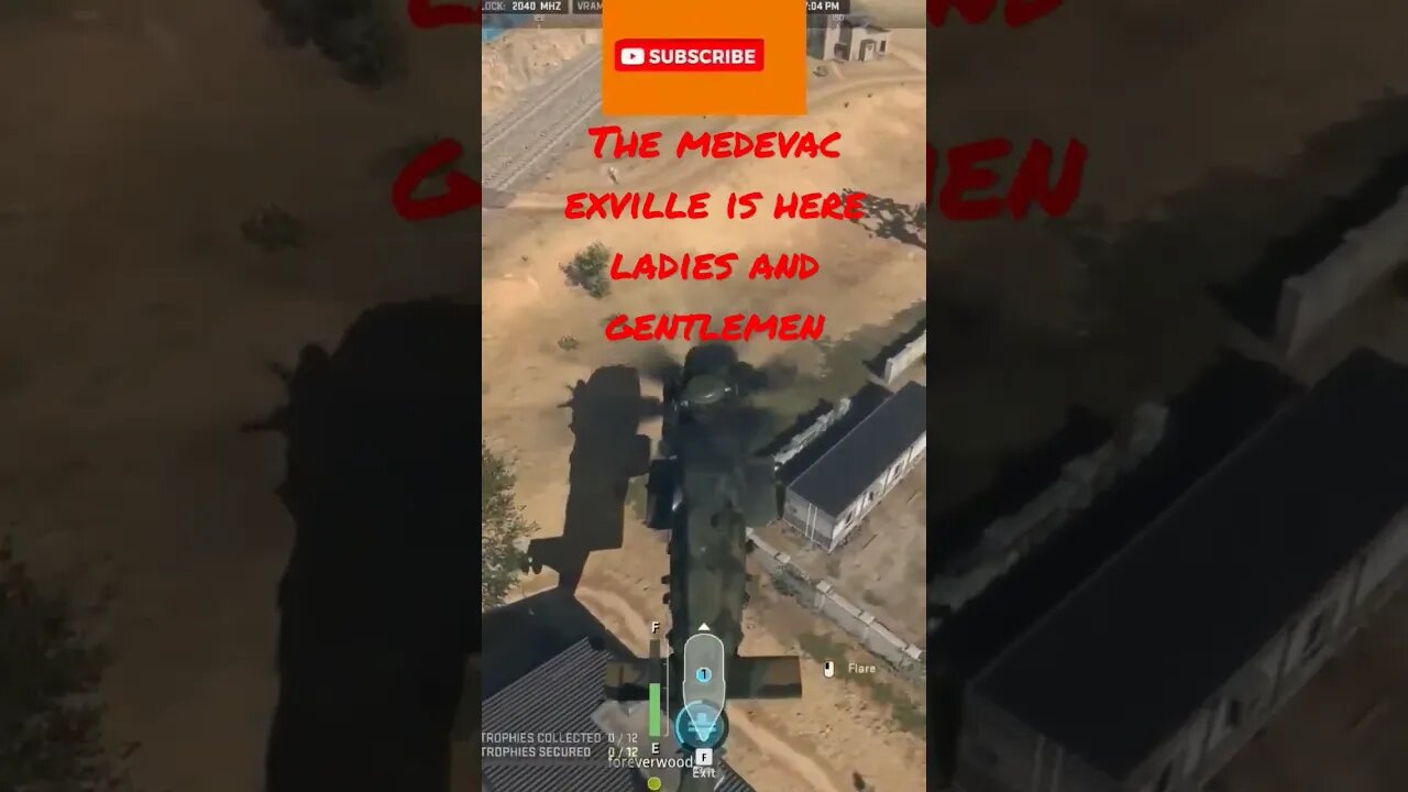 medevac extraction to the chief call of duty DMZ