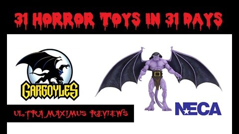 🎃 Goliath | Gargoyles | NECA | 31 Horror Toys in 31 Days