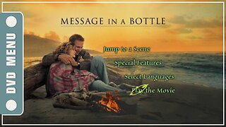 Message in a Bottle - DVD Menu