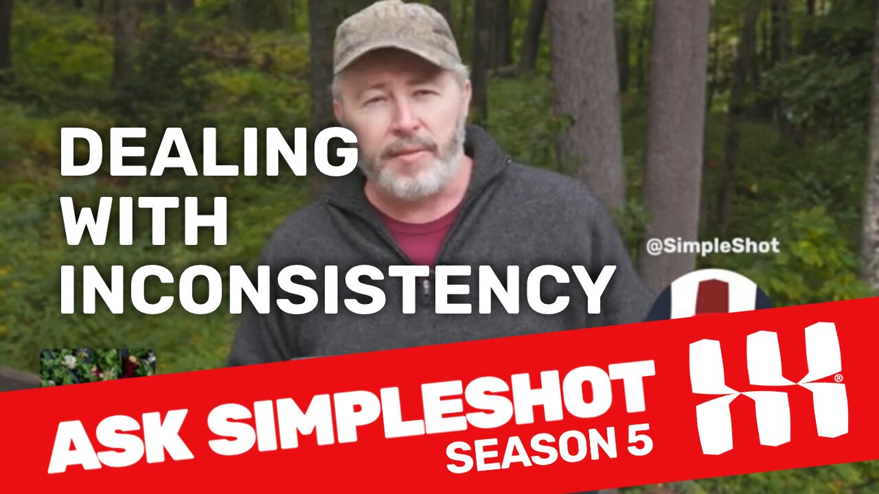 Dealing with inconsistency when shooting slingshots