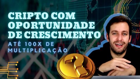 CRIPTOMOEDA QUE PODE MULTIPLICAR POR 10x OU ATÉ 100x - Luiz Fernando #corte