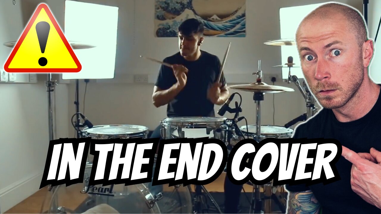 Drummer Reacts To| In The End - Linkin Park Drum Cover TOBINES FIRST TIME HEARING Reaction