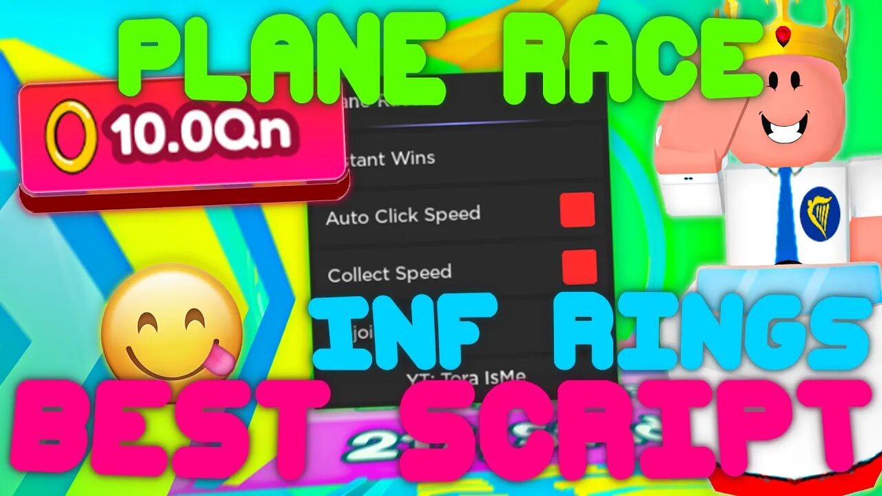 (2022 Pastebin) The *BEST* Plane Race Script! INF Rings and Instant Win!