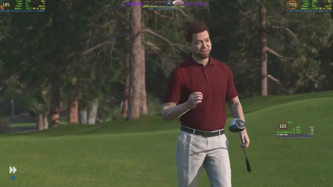 Pga Tour 2023 EA sports RTX 4090