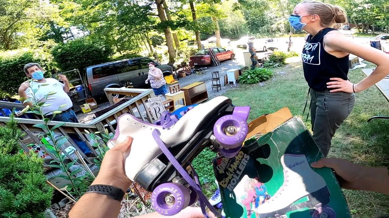 We Hit the JACKPOT at Their Garage Sale