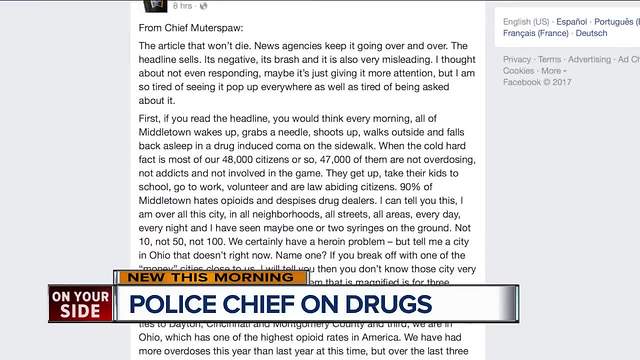 Middletown Police chief says Yahoo News report on heroin crisis ignores city's successes