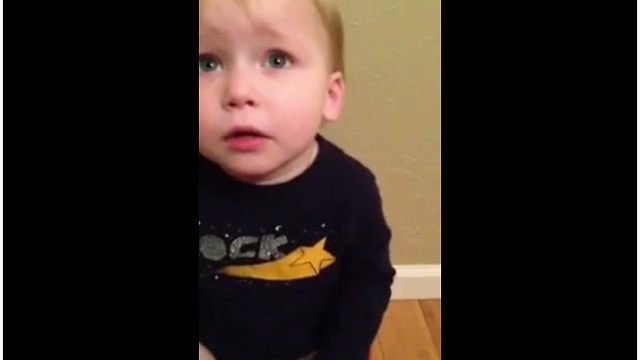 Kid Makes It Clear What He's Doing On The Toilet