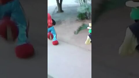 DANÇARINOS SUPER NINJAS DA CARRETA DA ALEGRIA FURACÃO, DANÇANDO FOFÃO, O MÁSKARA, BEN10 E PATATI