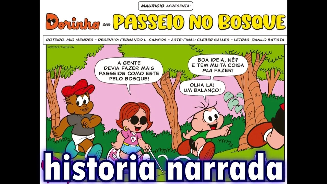 Dorinha em-Passeio no bosque | Gibis do Rapha