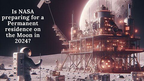 Is NASA preparing for a Permanent residence on the Moon in 2024?