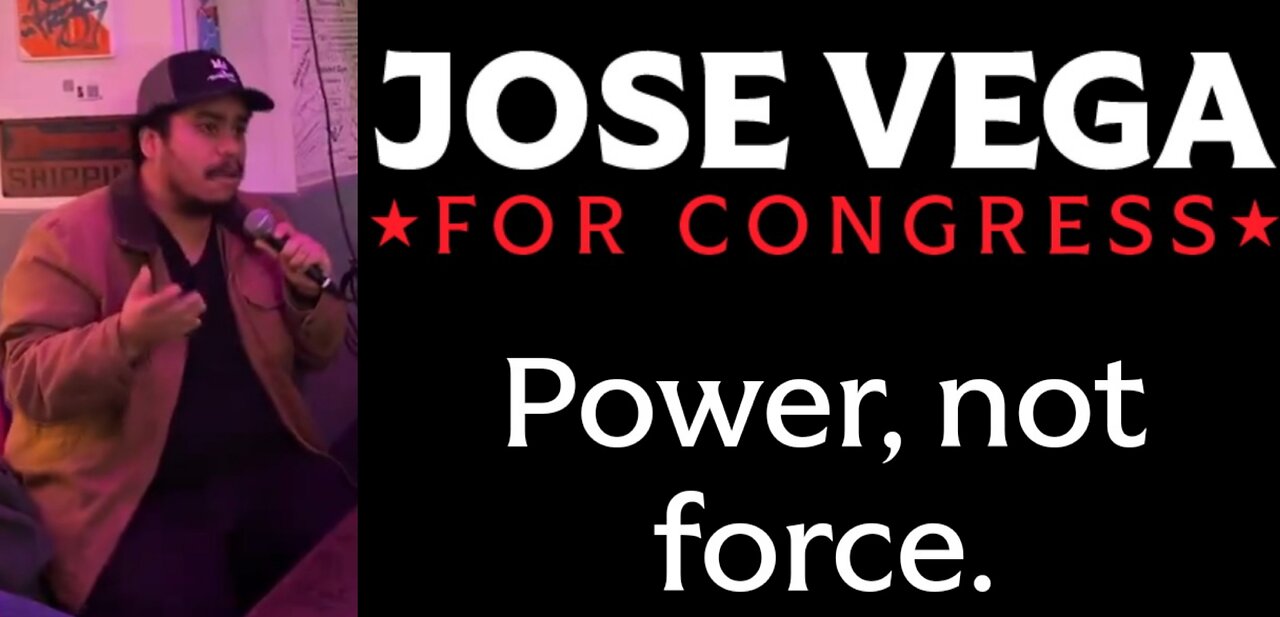 Jose Vega Announces His Run For Congress & Talks About Documentary With Due Dissidence