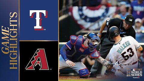 Rangers vs. D-backs World Series Game 3 Highlights (10/30/23) | MLB Highlights