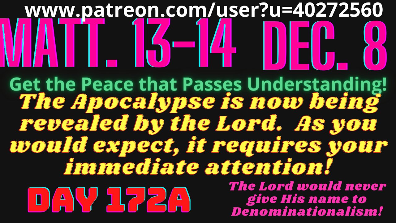 Matthew 13-14 We can understand kingdom parables in the Rod of Iron for the 2nd age of the Kingdom