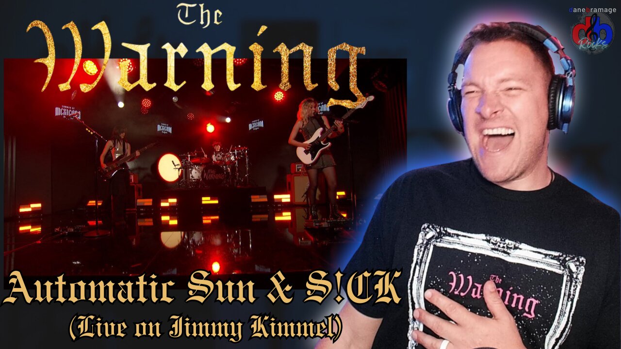 The Warning "S!CK & Automatic Sun" 🇲🇽 Live on Jimmy Kimmel | DaneBramage Rocks Reaction