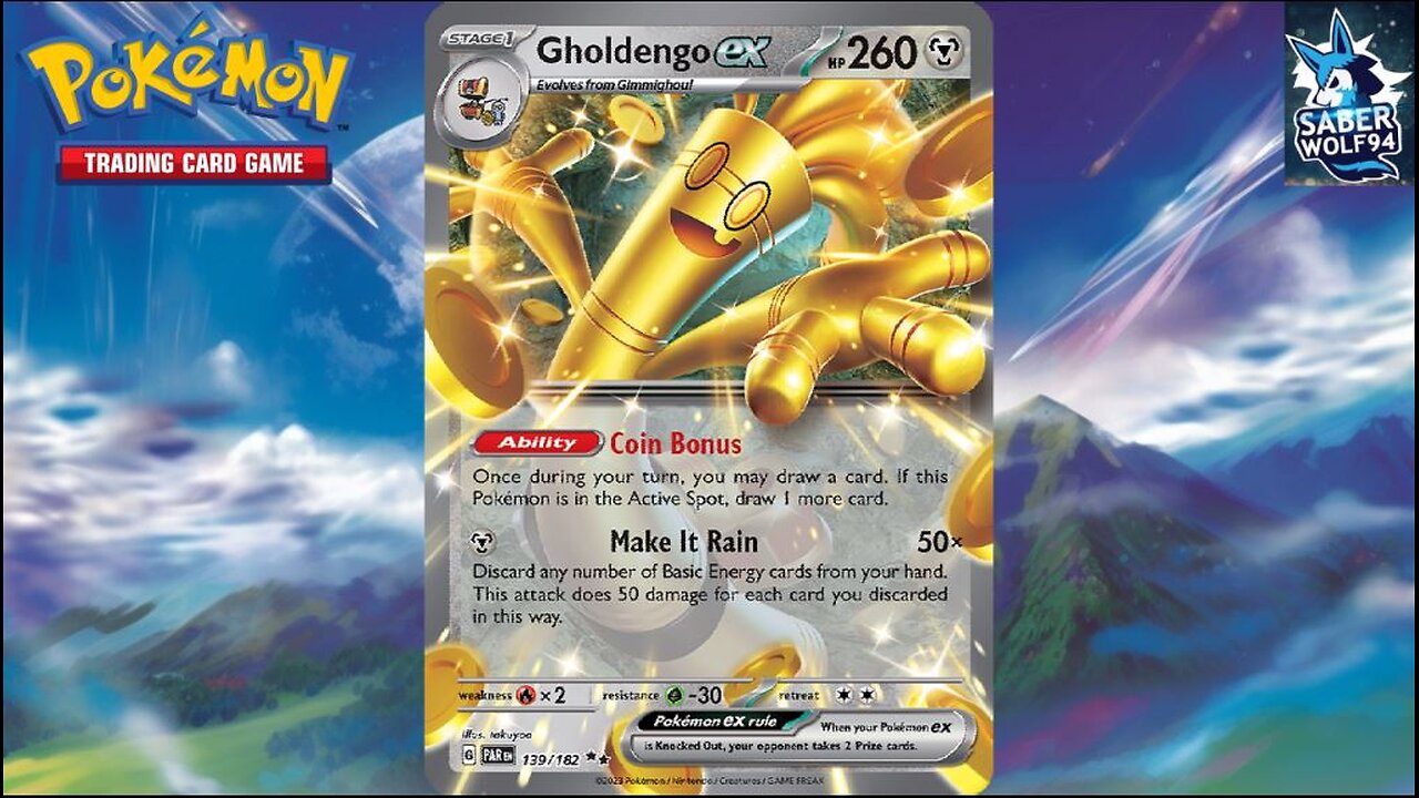 Pokemon TCG Live Gholdengo EX Eldegoss Deck!!