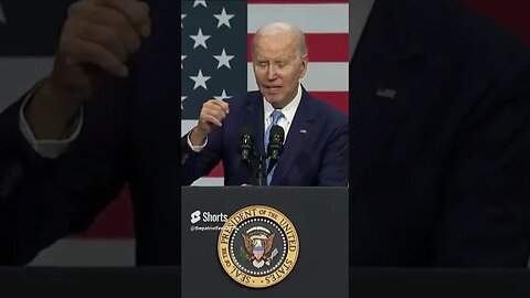 Biden's Brain Buffers Mid-Speech...Again #shorts