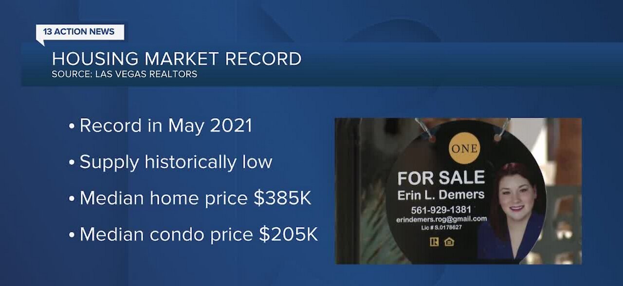 Southern Nevada housing market sets another record in May 2021