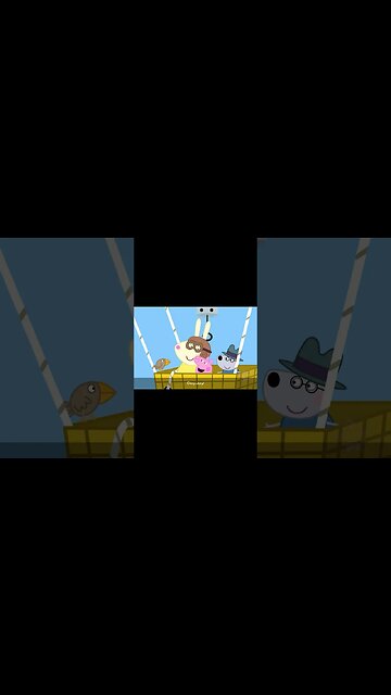 MY FRIEND PEPPA PIG - Hot Air Balloon #shorts
