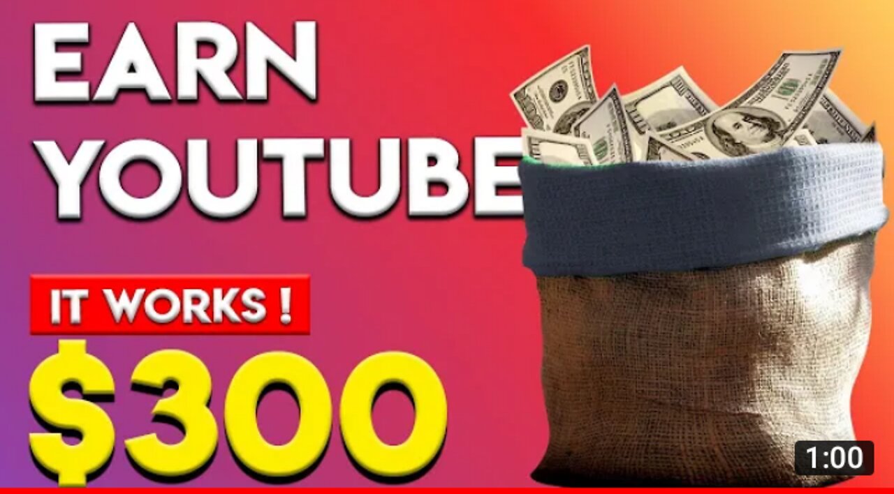 How To earn Money on Youtube #shorts