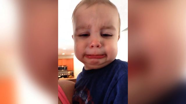 Toddler Has The Clean Up Blues