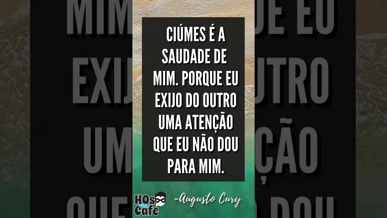 Frase de Augusto Cury 7 | #shorts