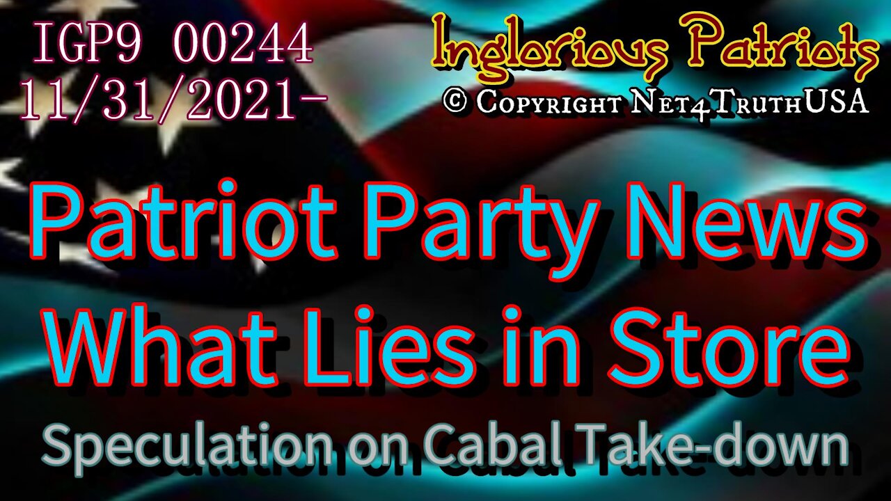 IPG9 00244 - Patriot Party News Live Stream 11-31-2021