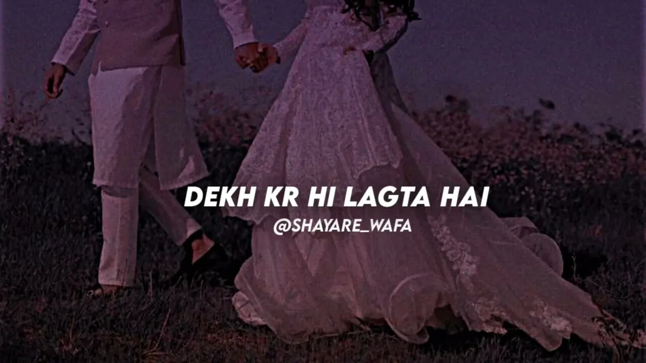 Sirf Tumhe Dekh Kar Hi Lagta hai 🥺💔Heart Touching Lines | Sad Status | One Line Shayri #shayare_wafa