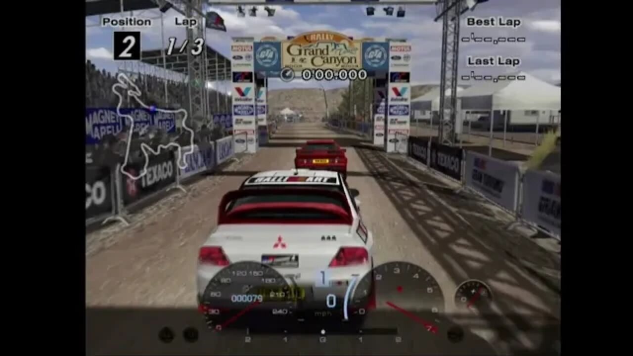 Gran Turismo 4 - B Spec Mod - Episode 122 (Special Conditiions - Grand Canyon Rally - Normal)