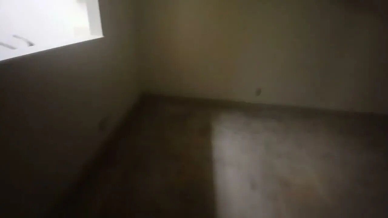 taking a quick walk-through a vacant unit