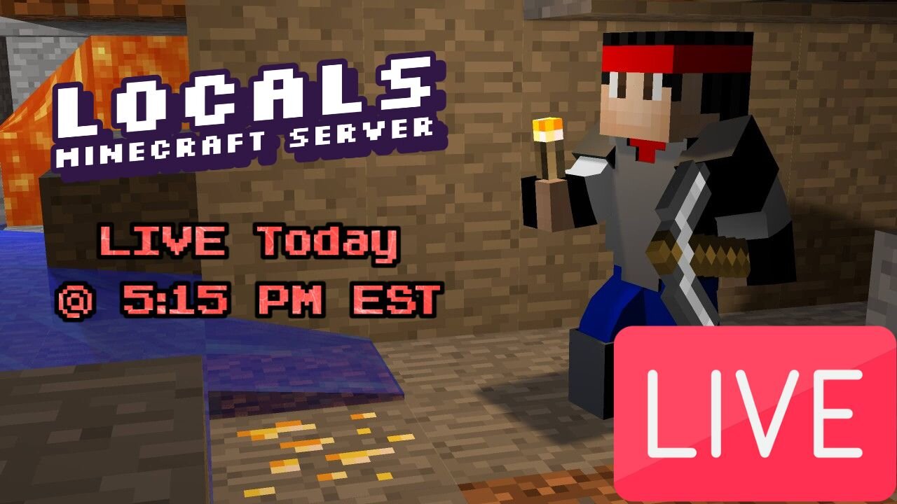 LIVE Replay: Minecraft Locals Live Stream 9/26/2022 [Minecraft Mondays]