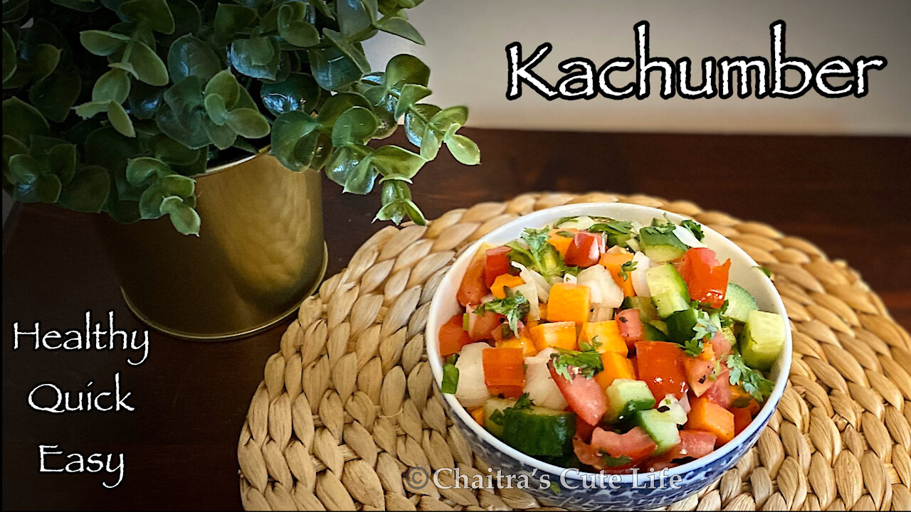 Kachumber Salad/ Vegetable Salad / Salad recipe