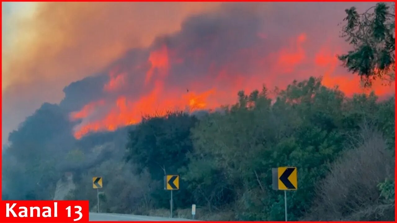California wildfire continues to burn as firefighters try to contain the flame
