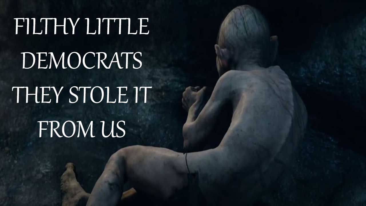 Filthy Little Democrats.. They Stole It From Us (Election 2020)