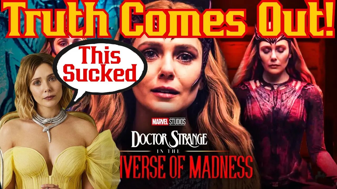 Marvel Actress CONFIRMS Doctor Strange 2 Filming Was A MESS! Re-Writes & Re-Shoots! Elizabeth Olsen