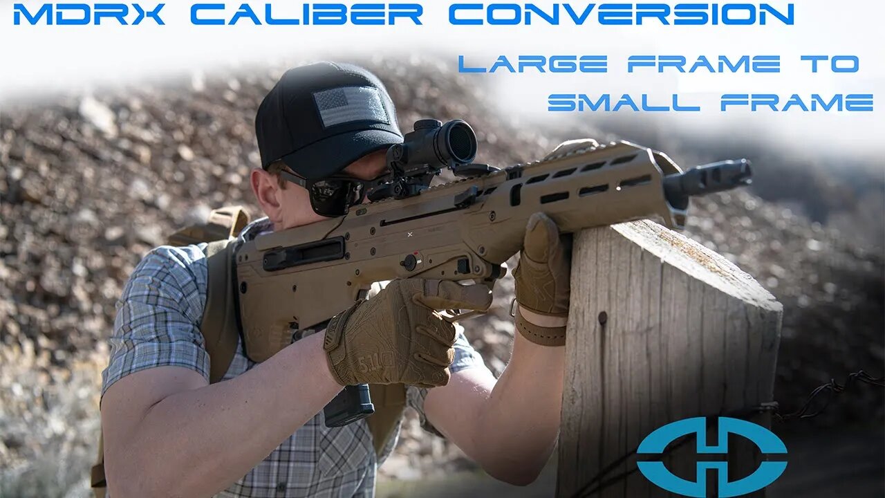 Caliber Conversion in the MDRX, 6.5Creedmoor to 300 blackout