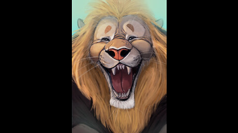 Laughing Lion