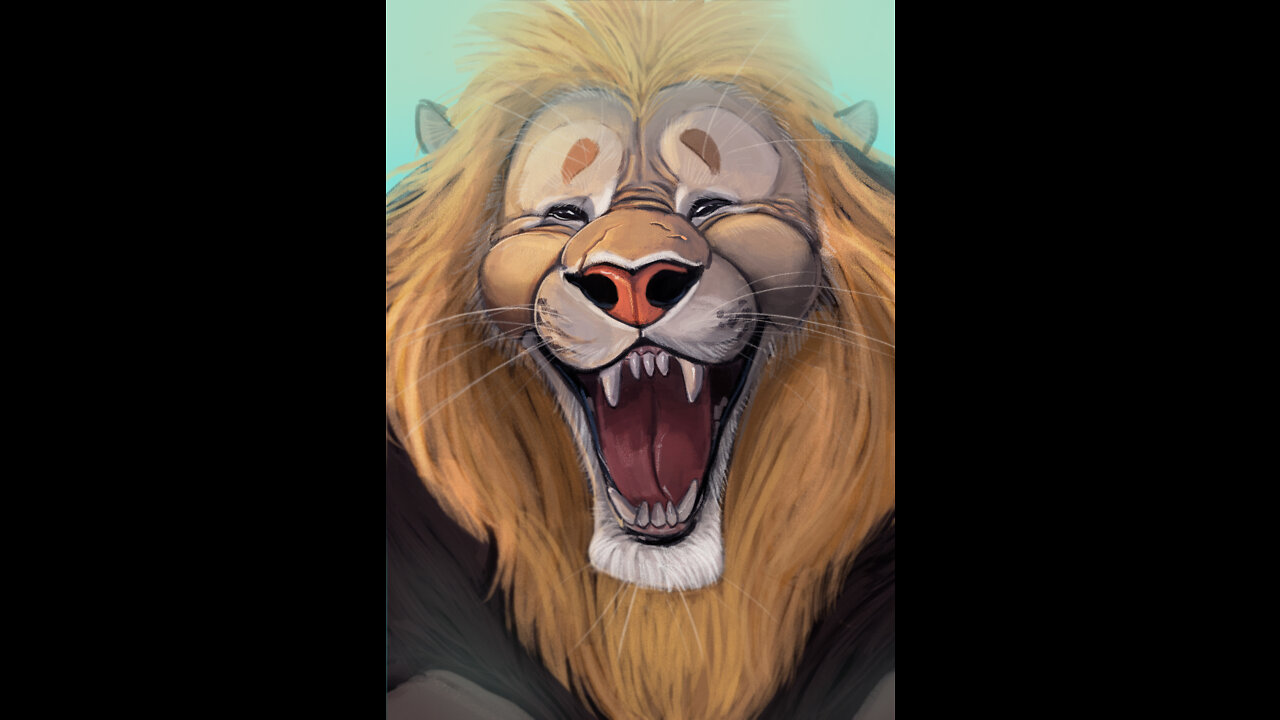 Laughing Lion
