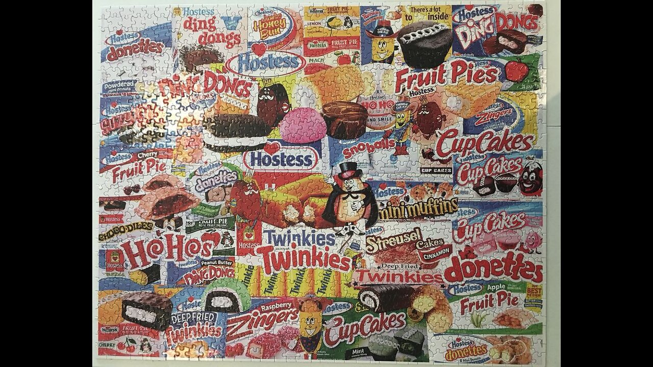 Hostess - White Mountain Jigsaw Puzzle (1000 Pieces)