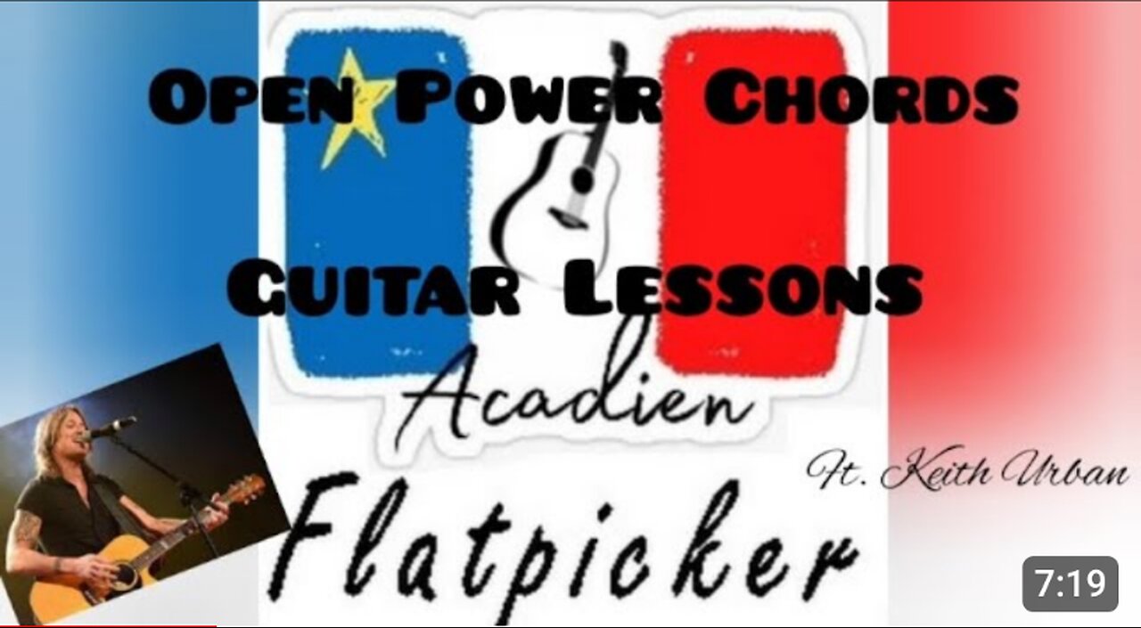 Guitar Lesson - Open Power Chords ft. Keith Urban