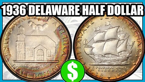 1936 Delaware Commemorative Half Dollar Guide - Values and History