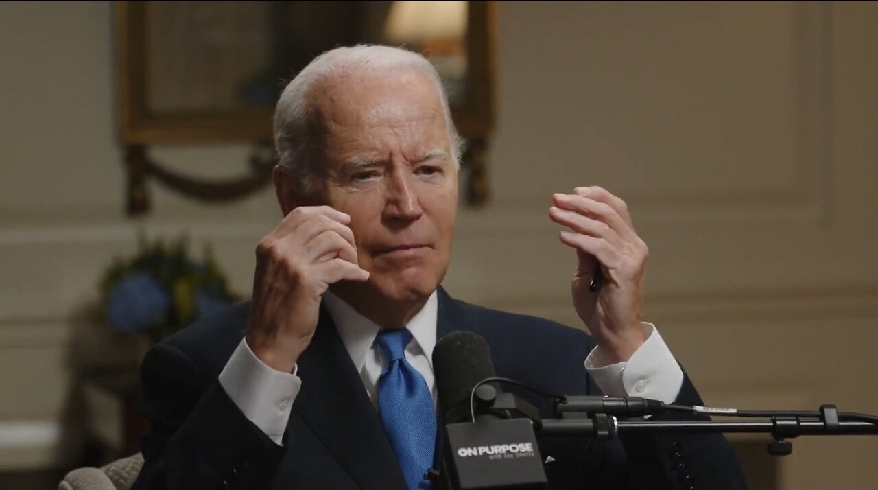Biden’s Odd Rambling Story About Wearing Nuts and Bolts as Cufflinks