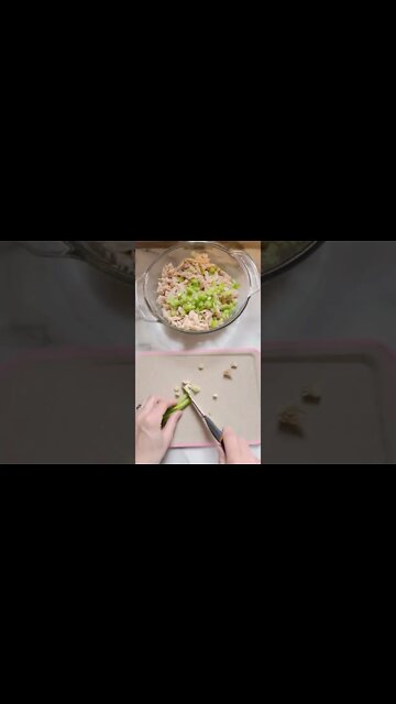 simple chicken salad recipe #Shorts