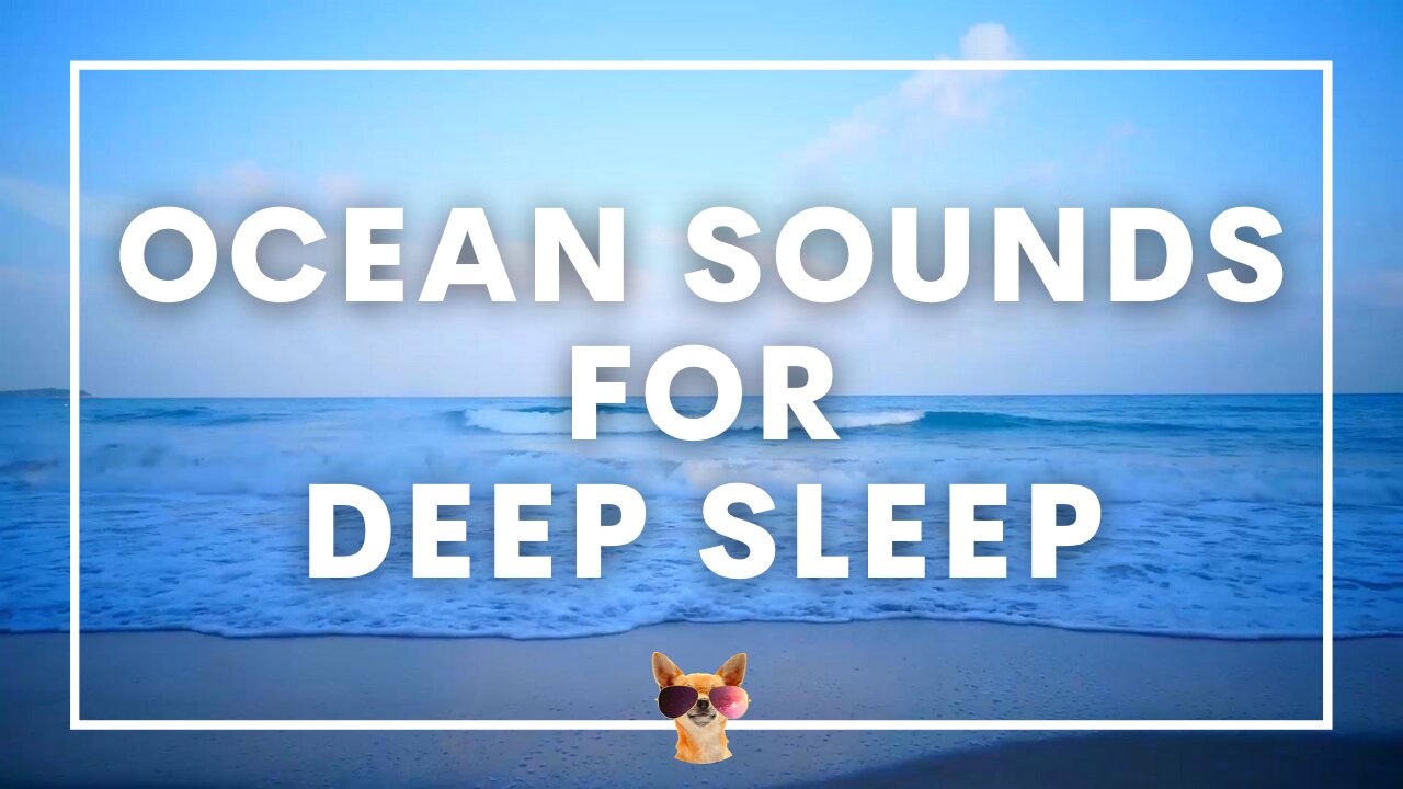 1 Hour of Ocean Sounds For Deep Sleep | Ambient Sea Sounds For Relaxation, Meditation, And Study