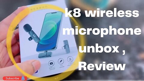 Under Rs-1000, K8 wireless mic, Iphone or Android. unbox,Review #Unbox #wireless #Mic @BNBappon