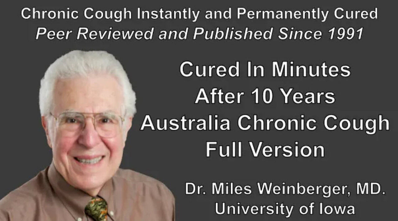 CoughInformation.com - Cured - Australia Chronic Cough - Habit Cough in Children and Adults