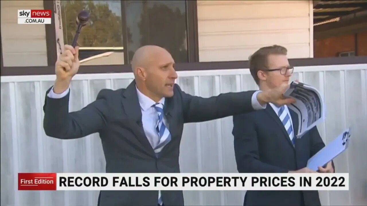 Record falls in property prices for state capitals down unda